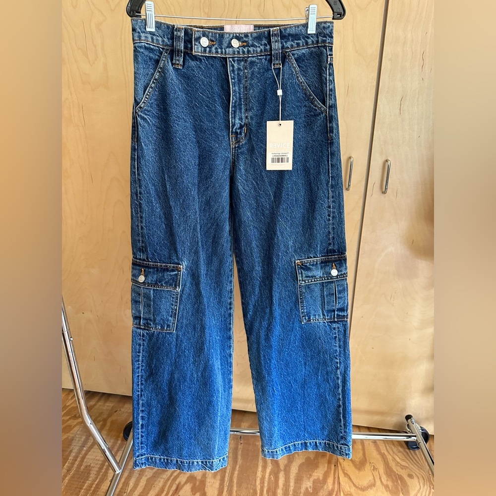 Revive Denim Cargo Jeans - brand new with tags